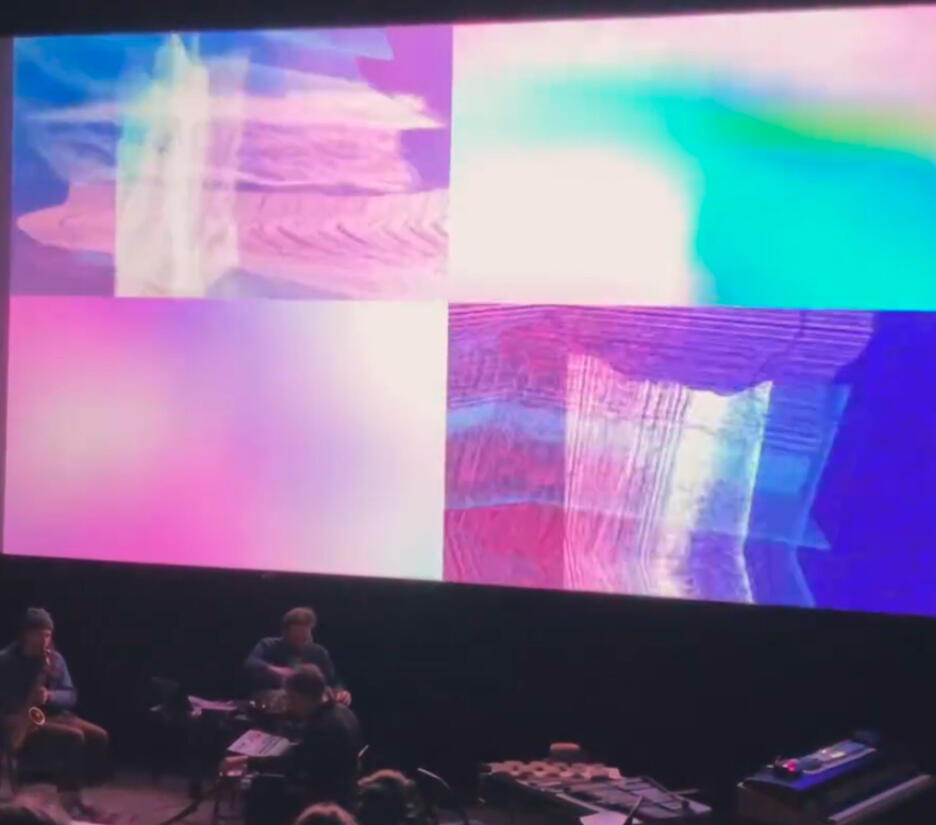 Audio Visual performance at Kan Kan Cinema